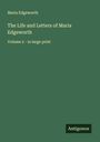 Maria Edgeworth: The Life and Letters of Maria Edgeworth, Buch