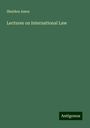 Sheldon Amos: Lectures on International Law, Buch