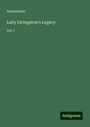 Anonymous: Lady Livingston's Legacy, Buch