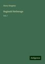 Henry Kingsley: Reginald Hetherege, Buch