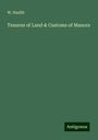 W. Hazlitt: Tenures of Land & Customs of Manors, Buch