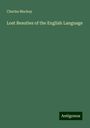 Charles Mackay: Lost Beauties of the English Language, Buch