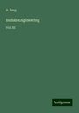 A. Lang: Indian Engineering, Buch