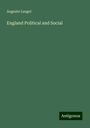 Auguste Laugel: England Political and Social, Buch