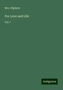 Oliphant: For Love and Life, Buch