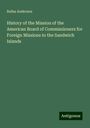 Rufus Anderson: History of the Mission of the American Board of Commissioners for Foreign Missions to the Sandwich Islands, Buch