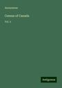 Anonymous: Census of Canada, Buch