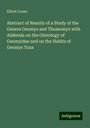 Elliott Coues: Abstract of Results of a Study of the Genera Geomys and Thomomys with Addenda on the Osteology of Geomyidae and on the Habits of Geomys Tuza, Buch