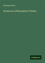 Hermann Ulrici: Strauss as a Philosophical Thinker, Buch