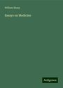 William Sharp: Essays on Medicine, Buch