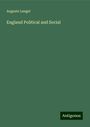 Auguste Laugel: England Political and Social, Buch