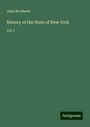 John Brodhead: History of the State of New York, Buch