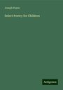 Joseph Payne: Select Poetry for Children, Buch