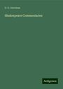 G. G. Gervinus: Shakespeare Commentaries, Buch