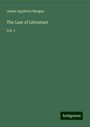 James Appleton Morgan: The Law of Literature, Buch