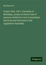 McKillop Ont.: Voters' lists, 1877, township of McKillop, county of Huron: list of persons entitled to vote at municipal elections and elections to the Legislative Assembly, Buch