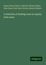 Owen Davies Tudor: A selection of leading cases in equity: with notes, Buch