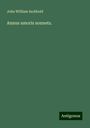 John William Inchbold: Annus amoris sonnets., Buch