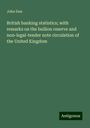 John Dun: British banking statistics; with remarks on the bullion reserve and non-legal-tender note circulation of the United Kingdom, Buch