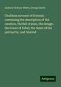 Andrew Dickson White: Chaldean account of Genesis: containing the description of the creation, the fall of man, the deluge, the tower of Babel, the times of the patriarchs, and Nimrod, Buch