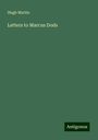 Hugh Martin: Letters to Marcus Dods, Buch