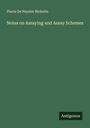 Pierre De Peyster Ricketts: Notes on Assaying and Assay Schemes, Buch