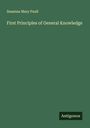 Susanna Mary Paull: First Principles of General Knowledge, Buch