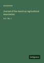 Anonymous: Journal of the American Agricultural Association, Buch