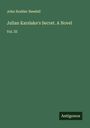 John Hodder Needell: Julian Karslake's Secret. A Novel, Buch