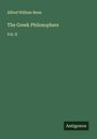 Alfred William Benn: The Greek Philosophers, Buch