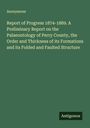 Anonymous: Report of Progress 1874-1889. A Preliminary Report on the Palaeontology of Perry County, the Order and Thickness of its Formations and its Folded and Faulted Structure, Buch