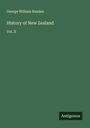 George William Rusden: History of New Zealand, Buch