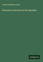 John Cynddylan Jones: Sermons on the Acts of the Apostles, Buch