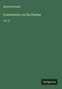 Heinrich Ewald: Commentary on the Psalms, Buch