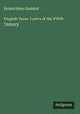 Richard Henry Stoddard: English Verse. Lyrics of the XIXth Century, Buch