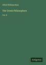 Alfred William Benn: The Greek Philosophers, Buch
