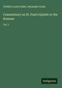 Frédéric Louis Godet: Commentary on St. Paul's Epistle to the Romans, Buch