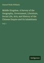 Grüner Hintergrund mit weißem Text: "Middle Kingdom. A Survey ..." und "Vol. I". Unten rechts in Weiß auf Dunkelgrün: "Antigonos".