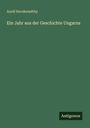 Aurél Kecskeméthy: Ein Jahr aus der Geschichte Ungarns, Buch