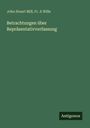 John Stuart Mill: Betrachtungen über Repräsentativverfassung, Buch
