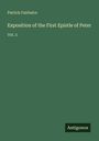 Patrick Fairbairn: Exposition of the First Epistle of Peter, Buch