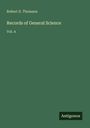 Robert D. Thomson: Records of General Science, Buch