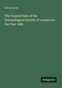 Anonymous: The Transactions of the Entomological Society of London for the Year 1885, Buch