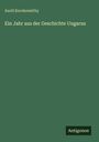 Aurél Kecskeméthy: Ein Jahr aus der Geschichte Ungarns, Buch