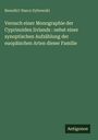 Benedict Naecz Dybowski: Versuch einer Monographie der Cyprinoiden livlands : nebst einer synoptischen Aufzählung der euopäischen Arten dieser Familie, Buch