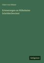 Claire Von Glümer: Erinnerungen an Wilhelmine SchröderDevrient, Buch