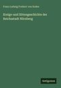 Franz Ludwig Freiherr von Soden: Kreigs-und Sittengeschichte der Reichsstadt Nürnberg, Buch