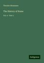 Theodor Mommsen: The History of Rome, Buch