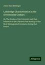 James Bass Mullinger: Cambridge Characteristics in the Seventeenth Century, Buch