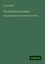 Franz Thimm: The Literature of Germany, Buch